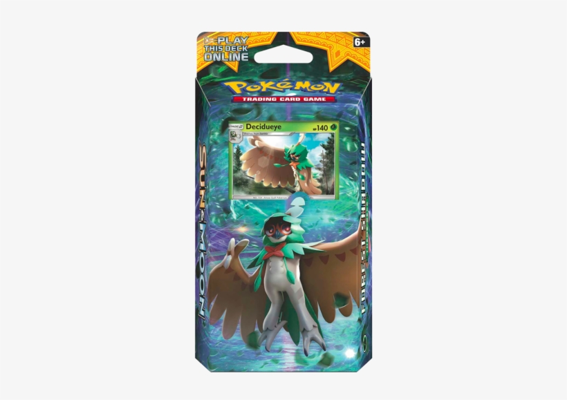 Sun & Moon Forest Shadow Decidueye Theme Deck - Deck Decidueye, transparent png