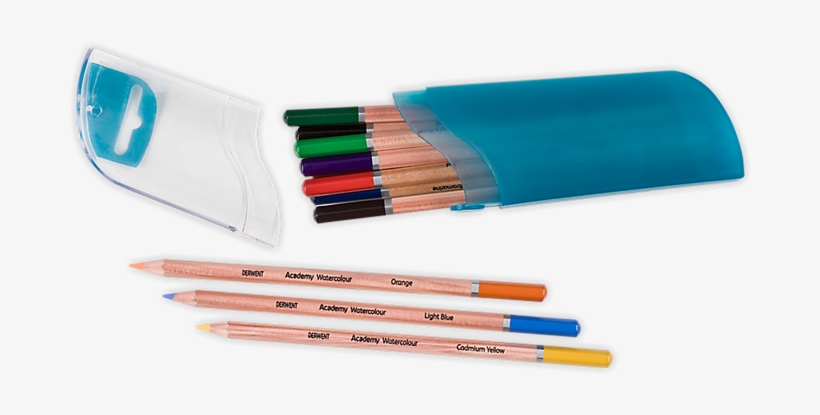 Derwent Watercolor Pencils Http - Derwent Academy 12 Watercolour Pencils Pod, transparent png