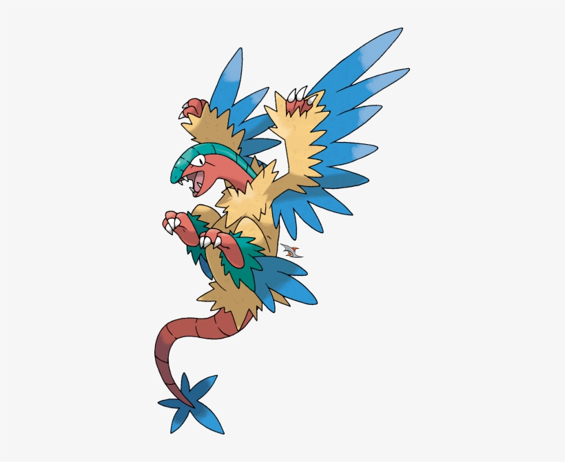 Archeops By Xous54 - Pokemon One By One With Names, transparent png