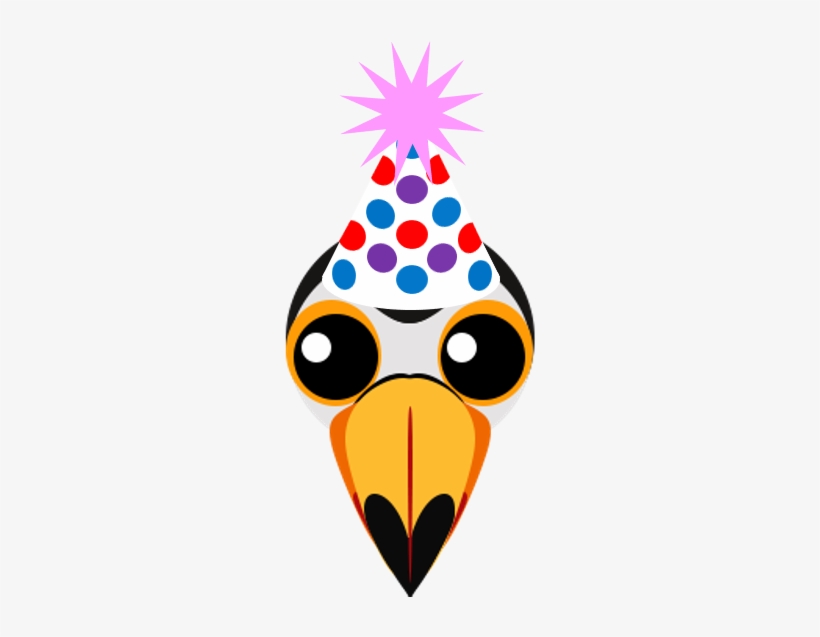 1h - Mope Io Party Toucan, transparent png