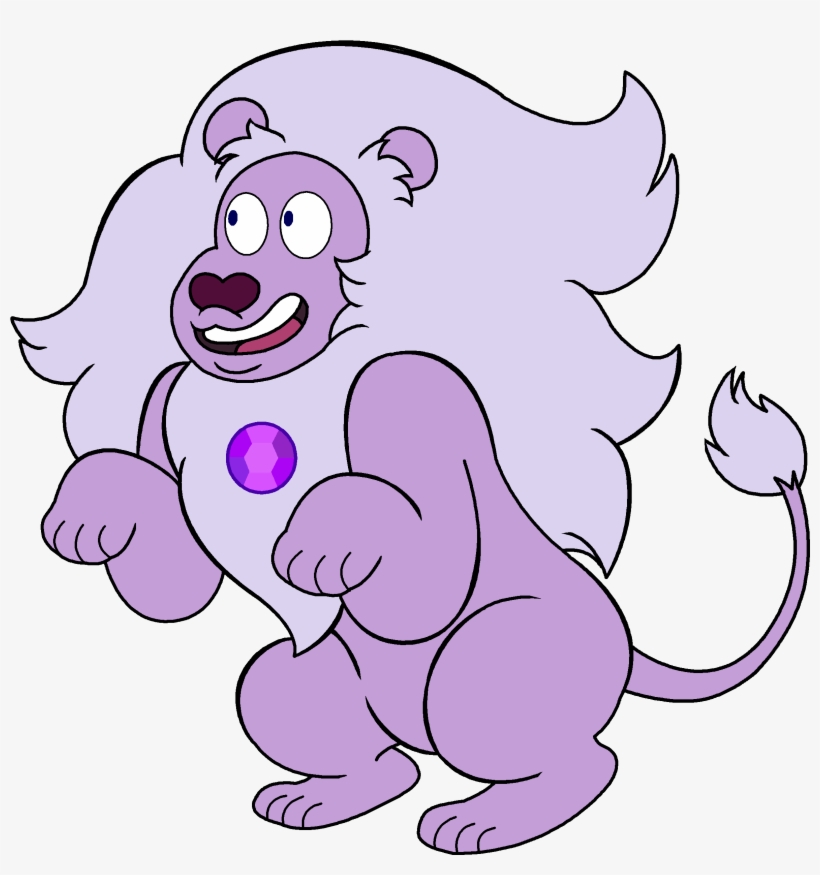 I Think I've Seen This Somewhere Before - Amethyst As Lion Steven Universe, transparent png