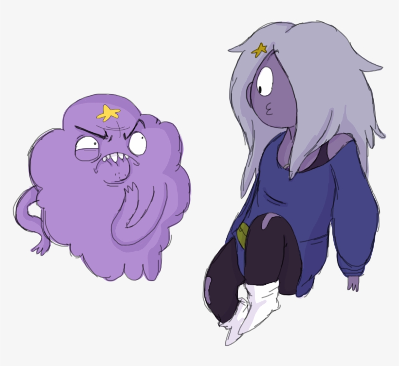 Poser Amethyst Has A Very Steven Universe Amethyst - Amethyst Lumpy Space Princess, transparent png