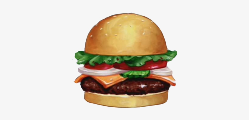 Krabby Patty, transparent png