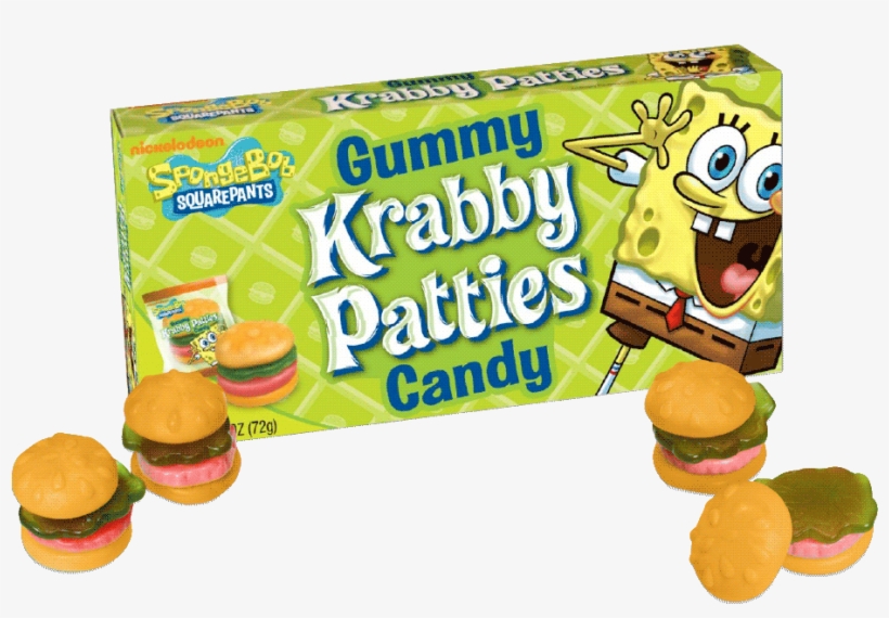 The Candy Lab - Krabby Patties Theater Box, transparent png