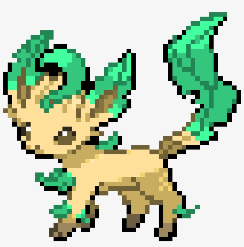 Leafeon - Leafeon Gen 5 Sprite, transparent png
