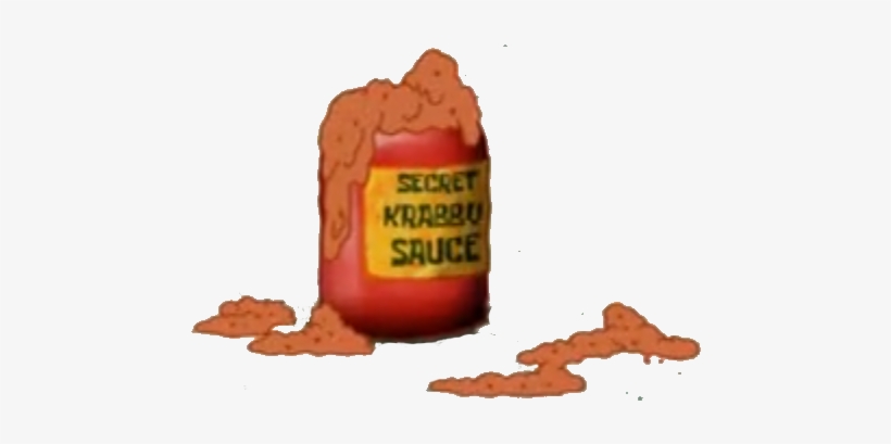 Secret Krabby Sauce - Krabby Patty Sauce, transparent png
