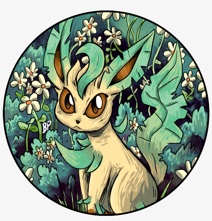 Leafeon, transparent png