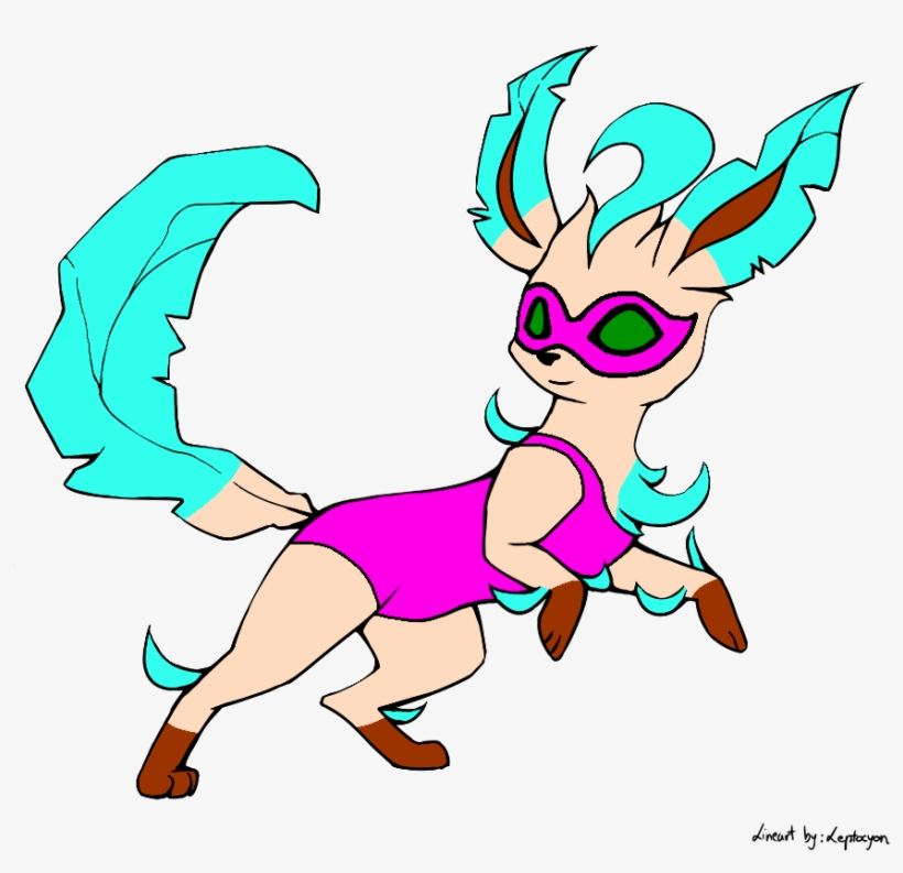 Irideae The Leafeon Antiheroine - Irideae, transparent png