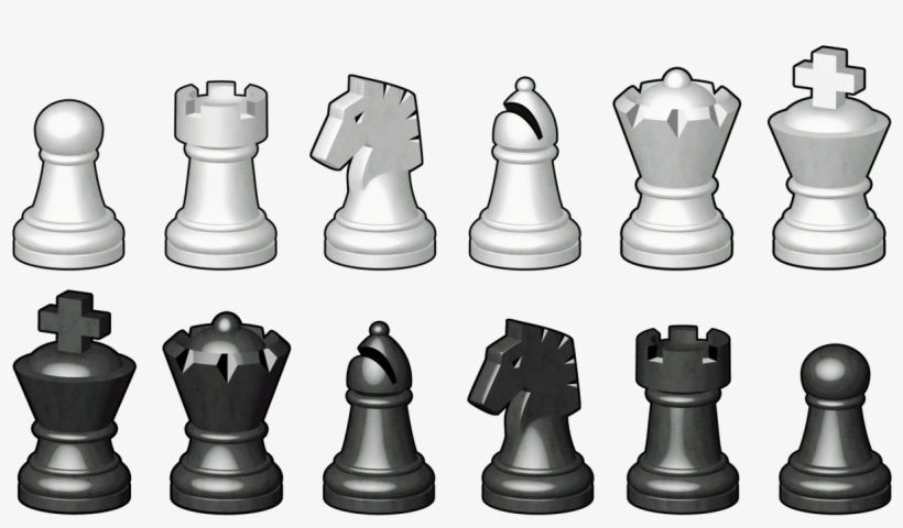 Chess Board Pieces Png, transparent png