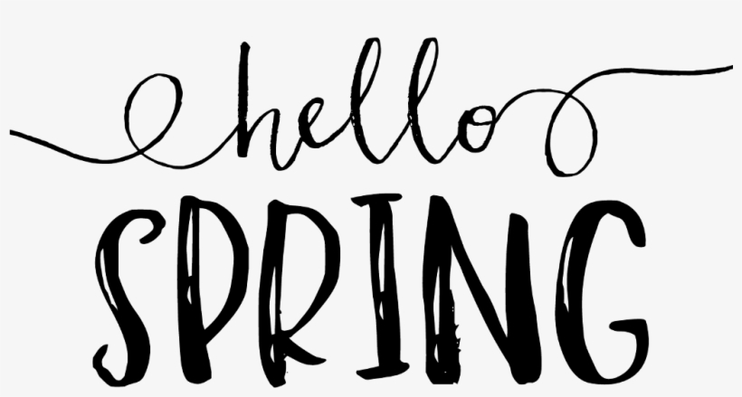 Hello Spring Png, transparent png