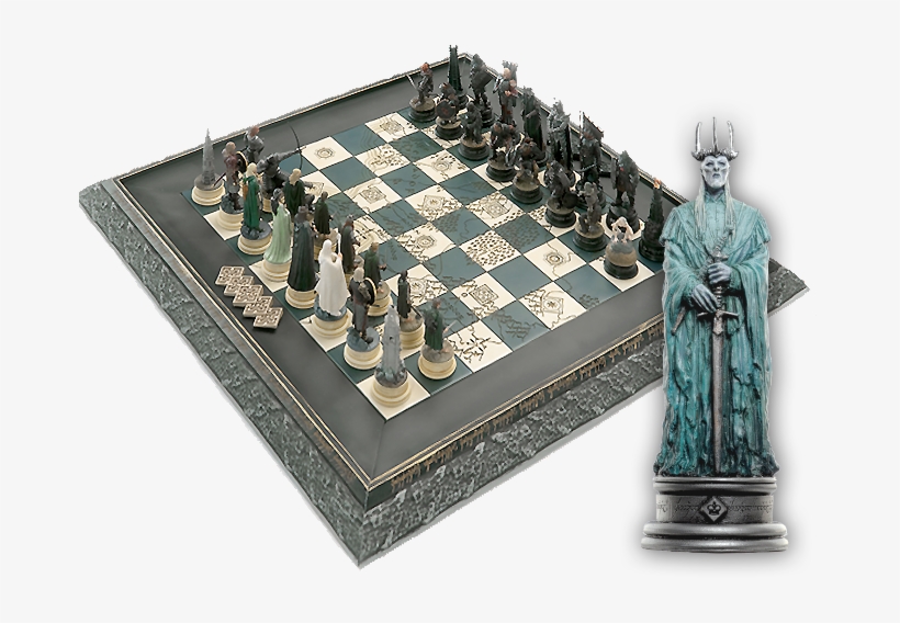 Lord Of The Rings Chess Collection - Ajedrez Lord Of The Rings, transparent png
