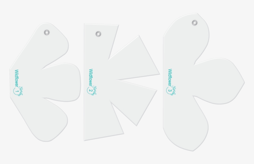 Wildflower Designer Template Accessory Set - Designer, transparent png