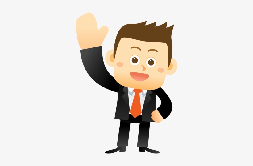 Slidy-hello - Businessperson, transparent png
