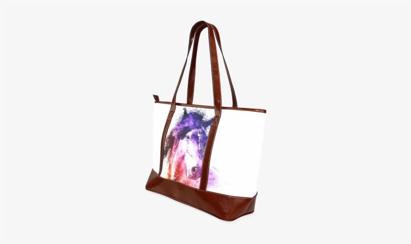 Watercolor Horse Tote Handbag - Watercolor Horse Greeting Cards, transparent png