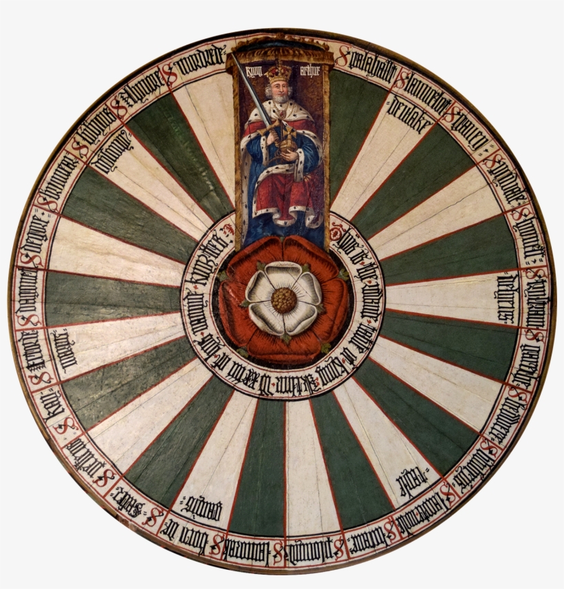 King Arthur's Round Table At Winchester Castle, Winchester, - Winchester Castle, transparent png