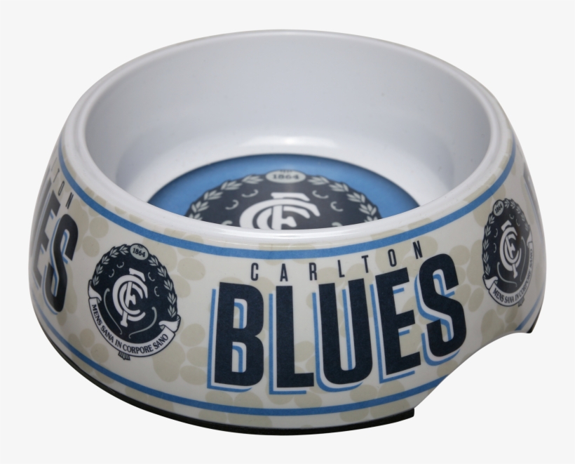 Carlton Blues Supporter Dog Bowl - Carlton Blues 2017 Supporter Dog Bowl, transparent png