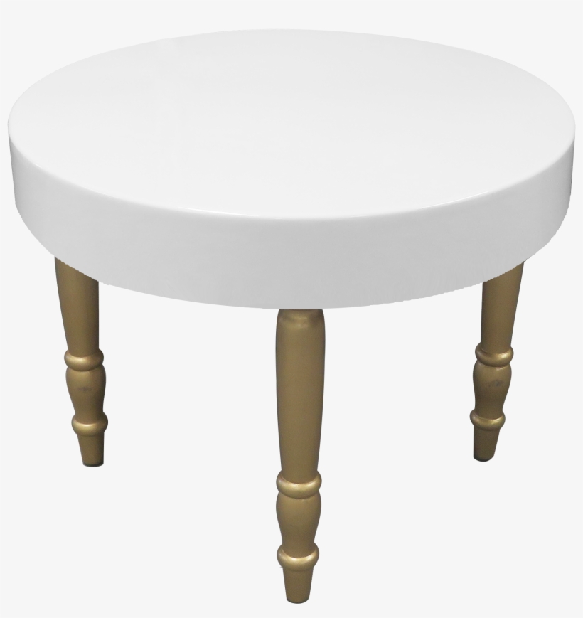 Avalon Round Gold Dining Table - Fly Table Basse Blanc, transparent png