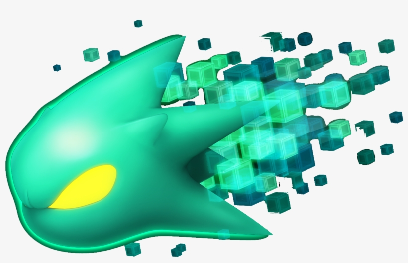 Lazer-wisp - Cyan Laser Sonic, transparent png