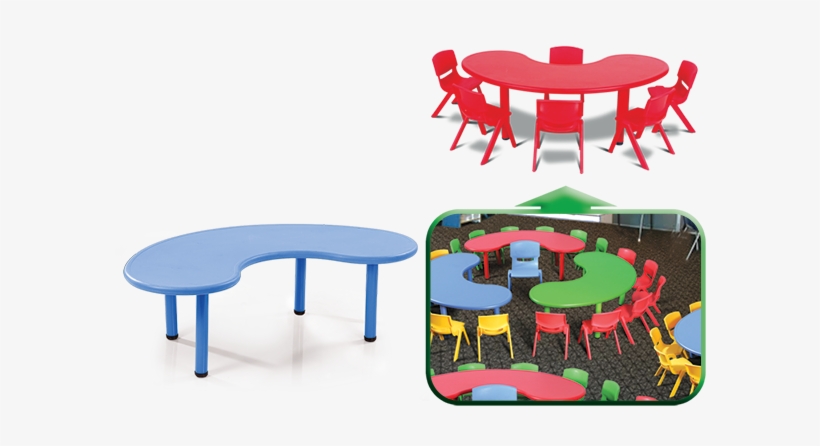 Front Round Table - Play School Furniture, transparent png