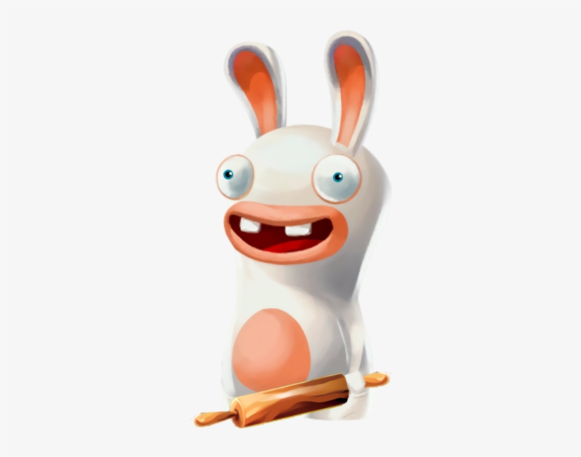 Rabbid - Rabbit From Rayman, transparent png