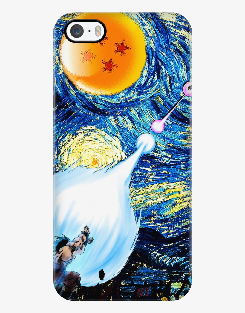 Goku Kamehameha Vs Vegeta Galick Gun Van Gogh Style - Van Gogh - Starry Night Twin Duvet, transparent png