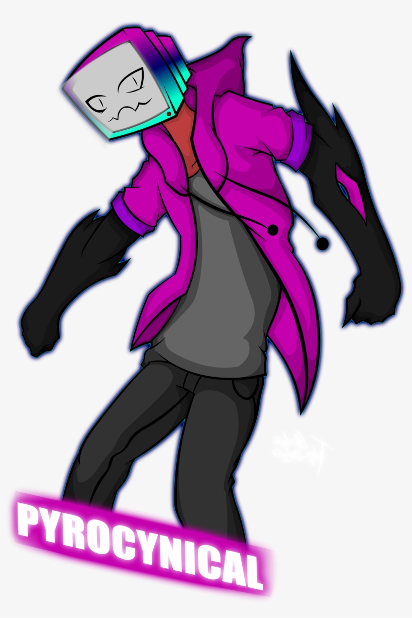 Log In To Report Abuse - Pyrocynical Character Png, transparent png