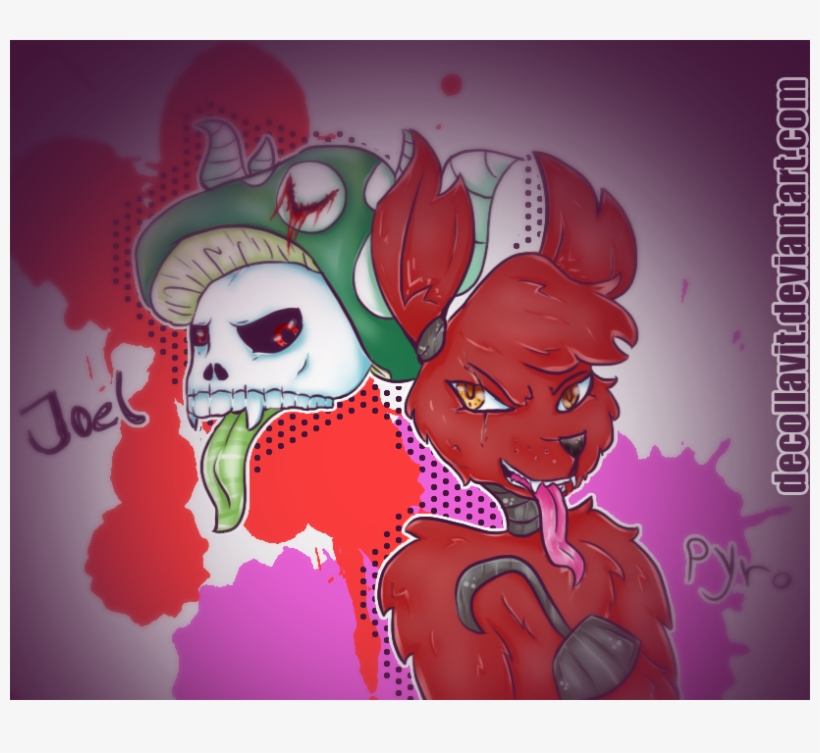 Joel / Pyrocynical Fanart By Decollavit On Deviantart - Joel Pyrocynical, transparent png