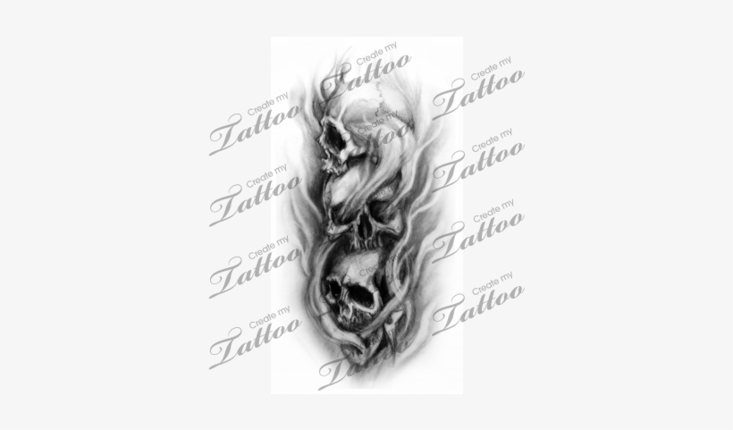Hear No Evil, See No Evil, Speak No Evil Evil Skull - Hear No See No Speak No Skulls, transparent png