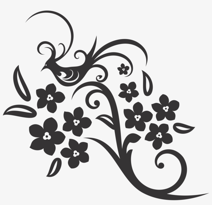 Clipart Resolution 1201*1201 - نقاشی گل و بوته, transparent png