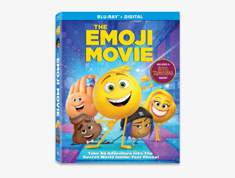 Emoji Movie Blu Ray, transparent png