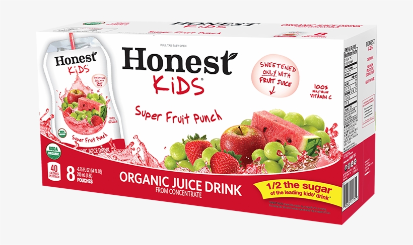 10 Pack - Honest Kids Juice, transparent png