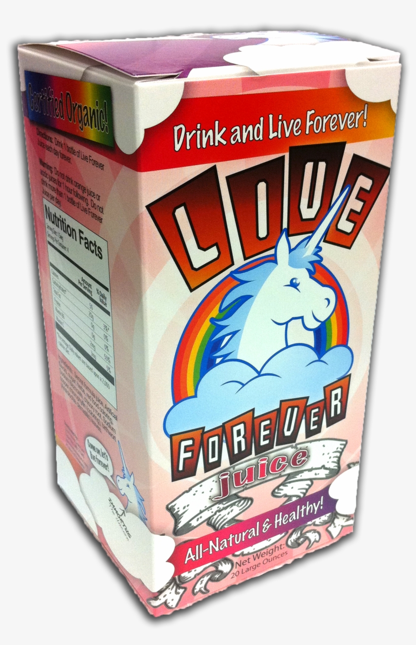 Live Forever Juice 3d Box - Juice Box 3d, transparent png
