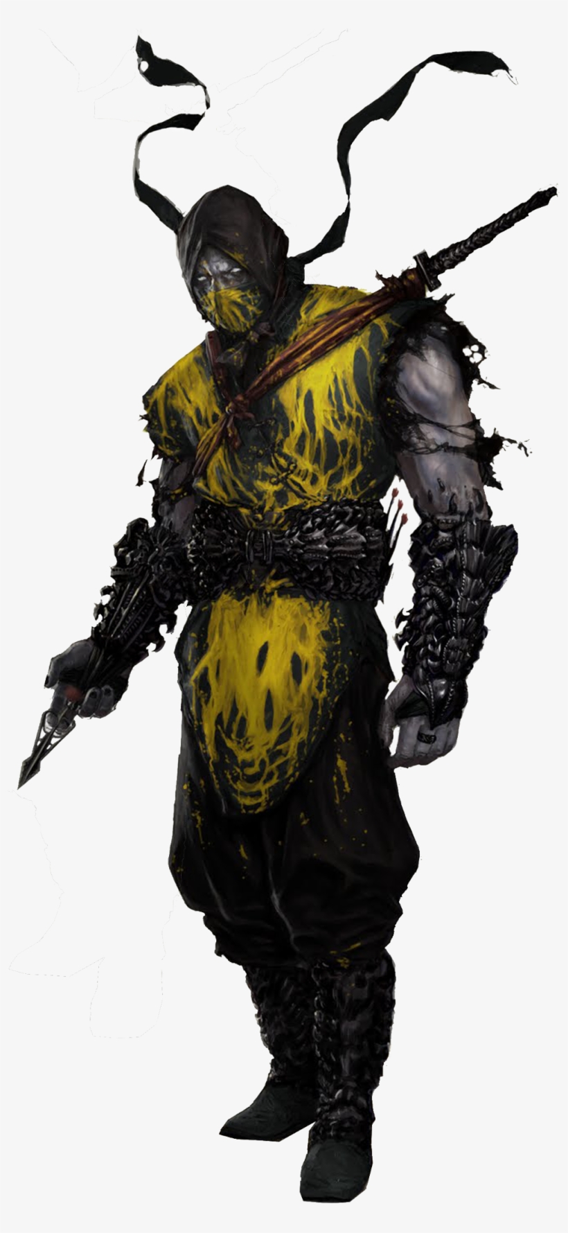 Mortal Kombat Inferno - Scorpion Mortal Kombat, transparent png