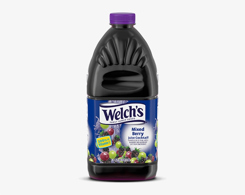 Thumbnail - Welch's 100% Concord Grape Juice 96 Fl. Oz. Bottle, transparent png