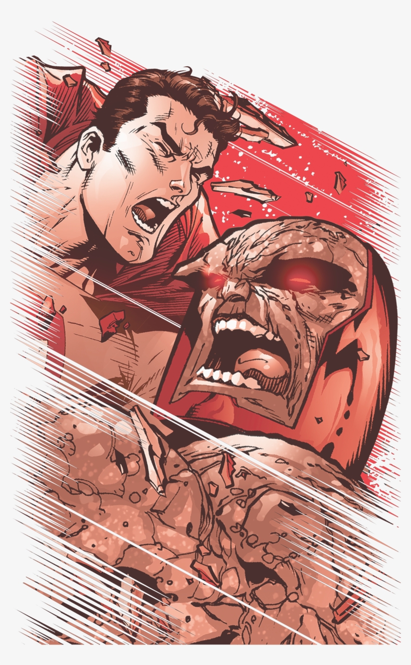 Superman Supes Vs Darkseid Men's Ringer T-shirt - Youth: Superman-supes Vs. Darkseid, transparent png
