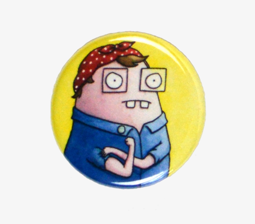 Image Of "rosie The Riveter" Button - Rosie The Riveter, transparent png