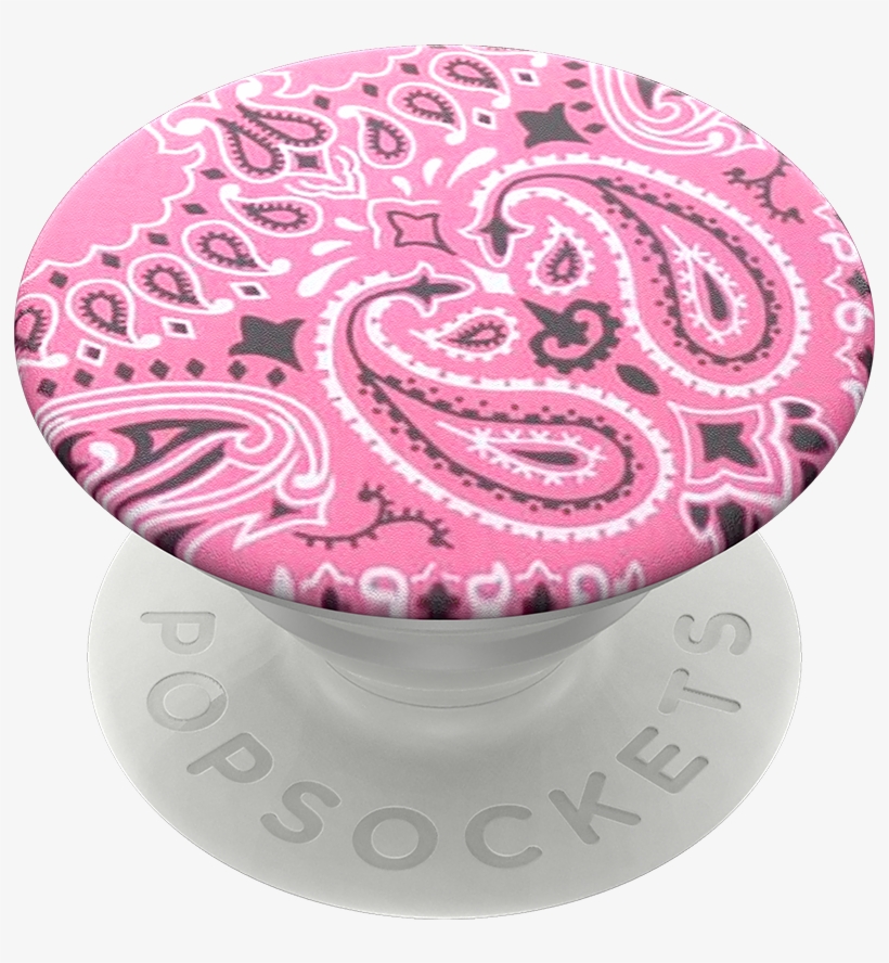 Pink Bandana, Popsockets - Bandana, transparent png