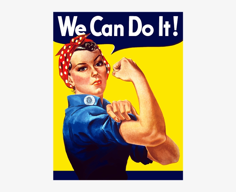 Click And Drag To Re-position The Image, If Desired - Rosie The Riveter, transparent png