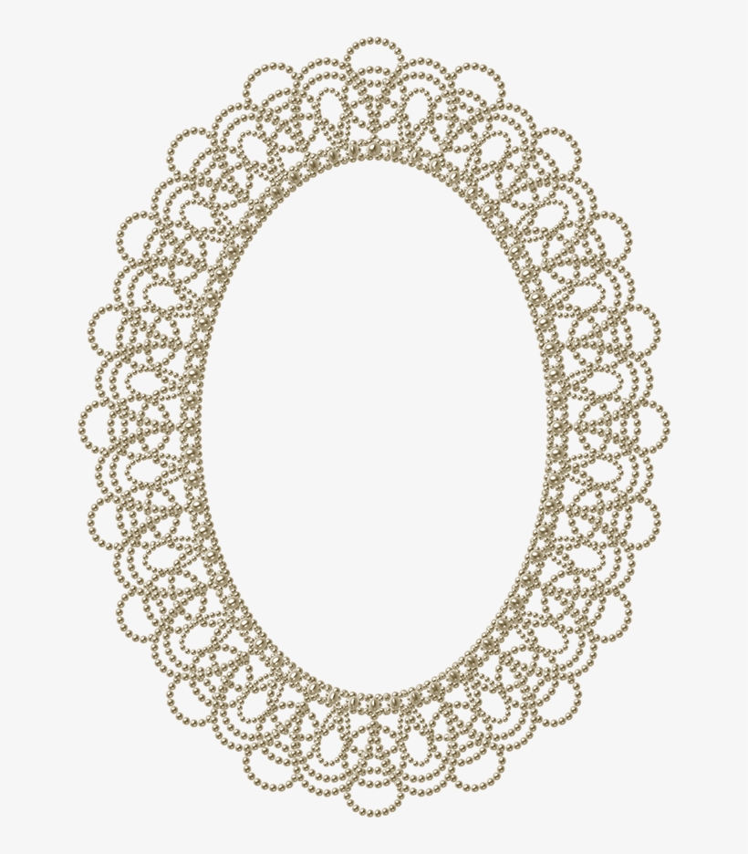 Pearls In Lace Frames - Png Logo Keret, transparent png