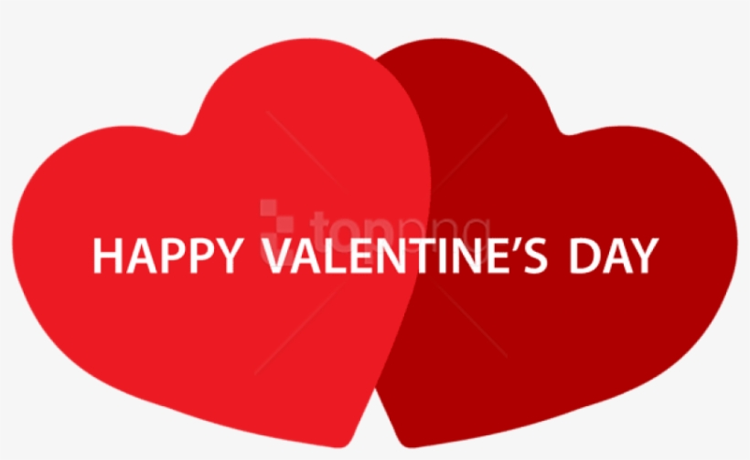 Valentine`s Day Clipart Heart - Happy Valentine's Clip Art, transparent png
