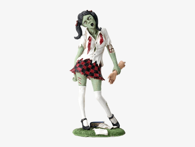 Zombie School Girl Statue - Ytc Summit Zombie School Girl 8403, transparent png