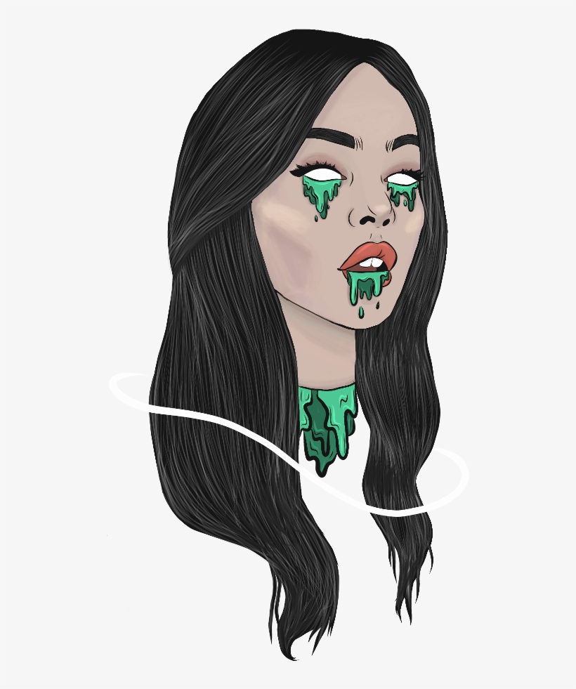 Zombie Zombae Zombiegirl Zombabe Transparent Sticker - Girl, transparent png