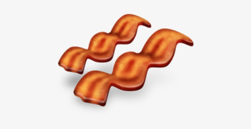 Bacon Emoji Png, transparent png