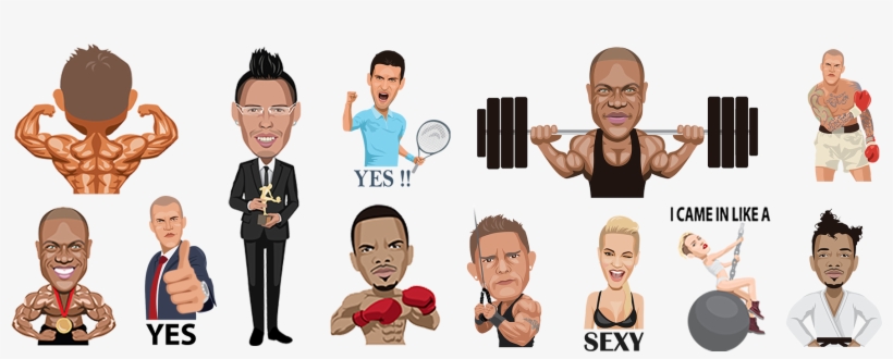 Emoji New Way Of Marketing For Celebrities - Cartoon, transparent png