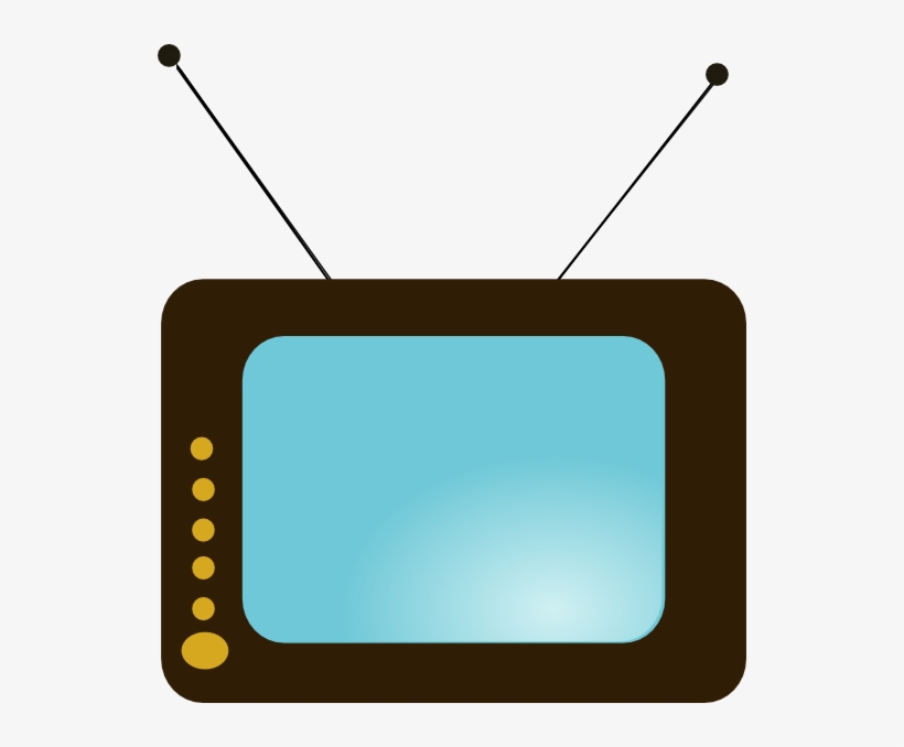 Tv No Remote Svg Clip Arts 534 X 598 Px, transparent png