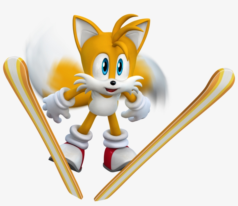 Mario & Sonic At The Olympic Winter Games - Sonic At The Olympic, transparent png