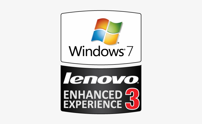 With The Recent Announcement Of The Lenovo Enhanced - Logo Windows 7 2009, transparent png