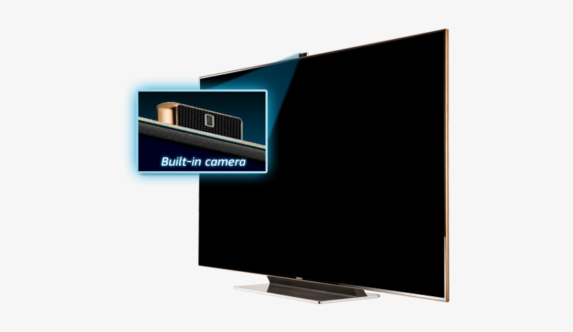 Smart Tv With Camera, transparent png
