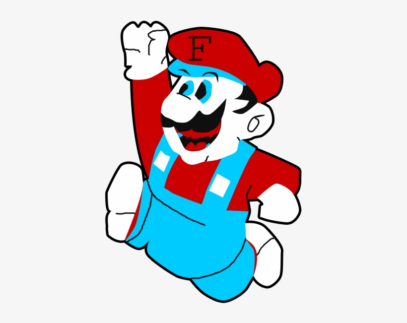 Super Mario Bros - Fortran Dian Shi Ma Li, transparent png
