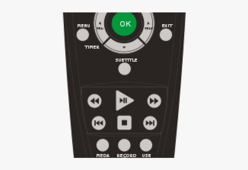 Television Clipart Tv Remote - Remote Control, transparent png